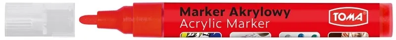 toma-marker-akrylowy-czerwony-stan-nowy
