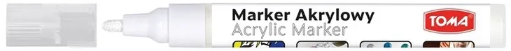 TOMA MARKER AKRYLOWY BIALY