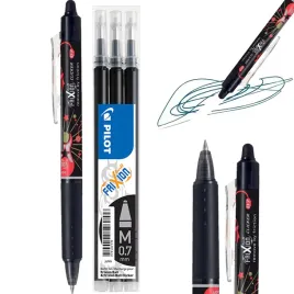 frixion-dlugopis-klikany-scieralny-czarny-07-mm-zestaw-3-wklady-czarne