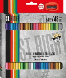 st-right-bambino-kredki-szkolne-trojkatne-24-sztuk-48-kolorow-dwustronne