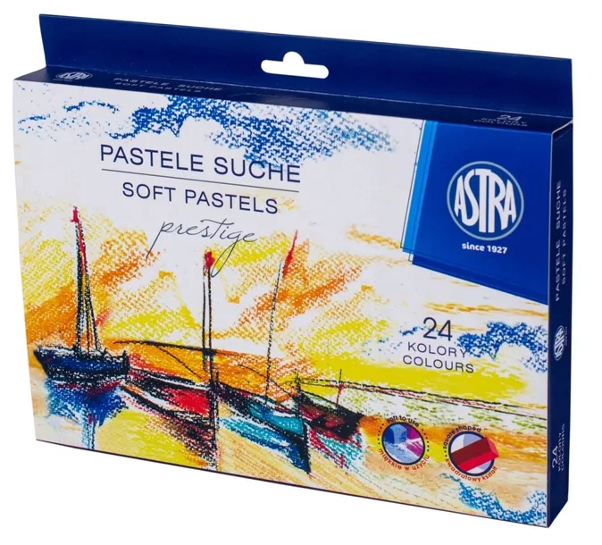 ASTRA PASTELE SUCHE KREDKI PRESTIGE 24 KOLORY