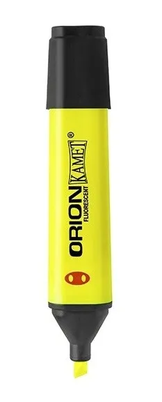 KAMET ZAKREŚLACZ SZKOLNY BIUROWY ORION ŻÓŁTY 1 sztuka