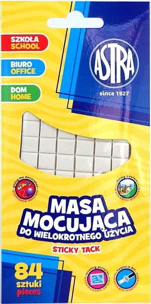 ASTRA Masa mocująca samoprzylepna 84 sztuki 50g