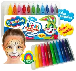 kredki-do-malowania-twarzy-bambino-12-kolorow