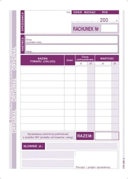 druk-rachunek-a6-liczba-kartek-80