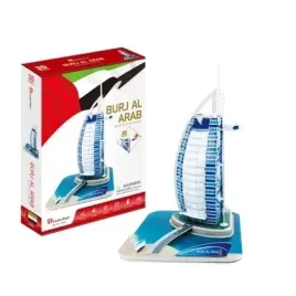 puzzle-3d-wiezowiec-burj-al-arab-46-elementow-cubicfun