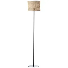 podlogowa-lampa-do-salonu-wiley-99091-09-ratanowa-czarna-bezowa