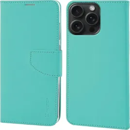 etui-portfel-iphone-15-pro-turkusowe-skorzane-z-klapka-newtop