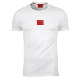 biala-koszulka-meska-t-shirt-hugo-xxl