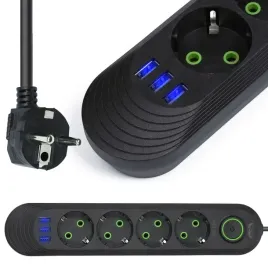 listwa-zasilajaca-4-gniazda-3-usb-przedluzacz-3m