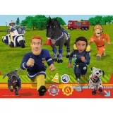 puzzle-30-elementow-gotowi-do-pomocy-strazak-sam-trefl-stan-nowy