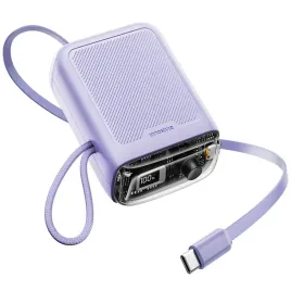 innostyle-mini-powerbank-10000mah-2x-usb-c-typ-c-33w-rozwijany-kabel-usb-c