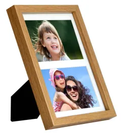 ramka-na-zdjecia-galeria-na-2-zdjecia-10x15-debowa-od-producenta
