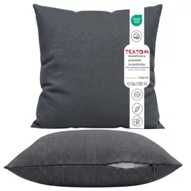 poszewka-na-poduszke-40x40-cm-bawelna-100percent-gladka-antracyt-jasiek