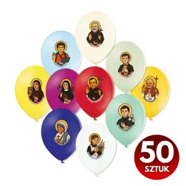 balony-ze-swietymi-50-szt