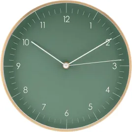 luuk-lifestyle-zegar-scienny-cichy-mechanizm-szary-ciemnozielony-bialy-a28