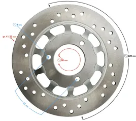 tarcza-hamulcowa-przod-falcon-125cc-na-wtrysk