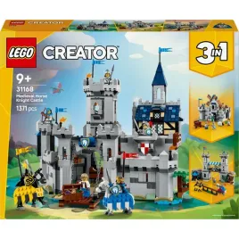 lego-creator-3w1-sredniowieczny-zamek-rycerzy-konnych-31168