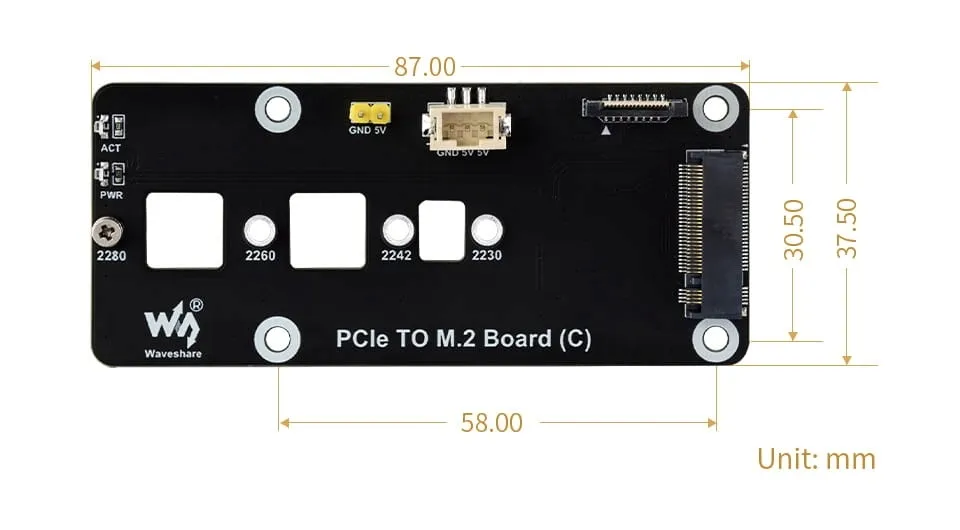 adapter-pcie-do-m-2-dla-raspberry-pi-5-stan-nowy