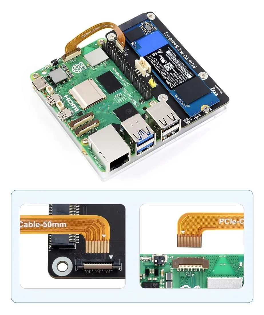 adapter-pcie-do-m-2-dla-raspberry-pi-5-stan-nowy
