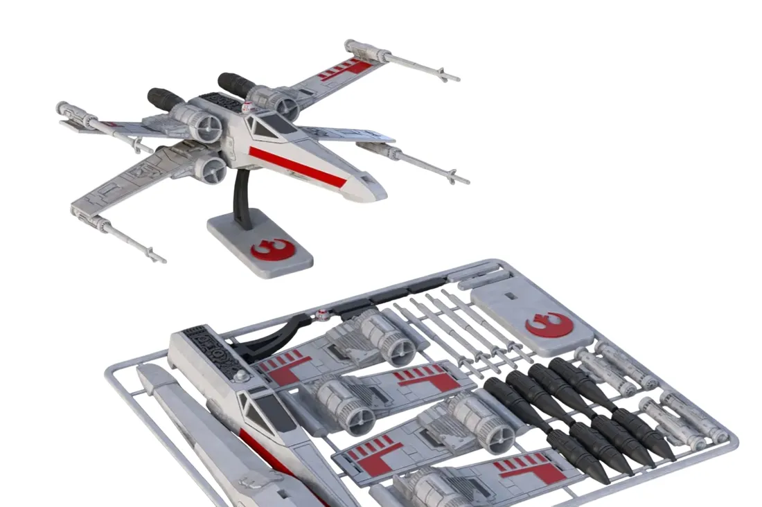 model-kolekcjonerski-x-wing-kit-card-stan-nowy