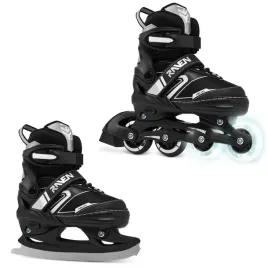 rolki-lyzwy-figurowe-2w1-regulowane-raven-helixi-black-grey-34-37-kolka-led