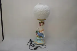 lampa-lampka-postaciowa-porcelana-majolika-klosz