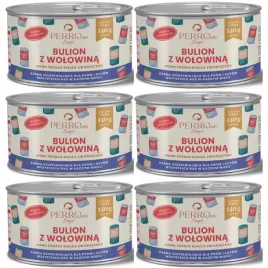 bulion-dla-psa-i-kota-perro-wolowina-soups-zestaw-6x140g