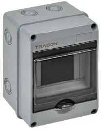 tracon-rozdzielnica-n-t-przezroczyste-drzwi-szyna-1x5-mod-edfkip65u51