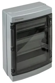 tracon-rozdzielnica-n-t-przezroczyste-drzwi-szyna-2x12mod-edfkip65n122