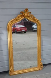 dlugie-stojace-lustro-zlote-fazowane-148cm