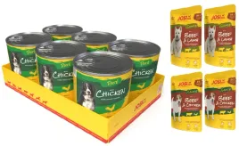 josidog-puszka-pate-chicken-6x800g-4-saszetki-gratis