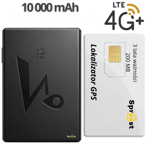 LOKALIZATOR GPS 4G DO AUTA SAMOCHÓD ROWER MAGNES + KARTA SIM NA 13 MIESIĘCY