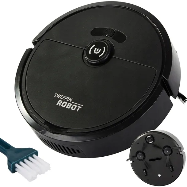 ROBOT SPRZĄTAJĄCY MOCNY ODKURZACZ ELEKTRYCZNY AUTOMATYCZNY BEZPRZEWODOWY