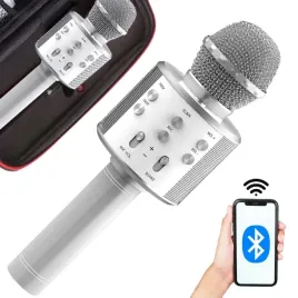 mikrofon-bezprzewodowy-bluetooth-glosnik-karaoke-okragly-z-etui-rozne-tryby