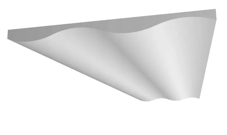 Panel Lamel Sufitowy 3D Modern 4 60/200 cm 1,2 m2