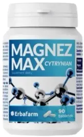 magnez-max-cytrynian-witamina-b6-erbafarm-90-tabletek