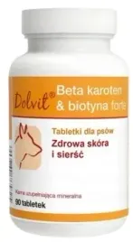 dolvit-beta-karoten-and-biotyna-forte-zdrowa-skora-i-siersc-dla-psa-90-tab