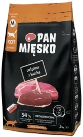 pan-miesko-sucha-karma-dla-kota-cielecina-z-kaczka-chrupki-m-5-kg