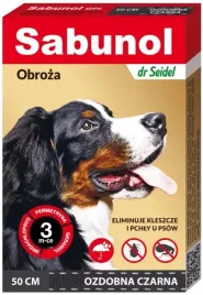 dr-seidel-sabunol-obroza-na-pchly-i-kleszcze-dla-psa-50-cm-ozdobna-czarna