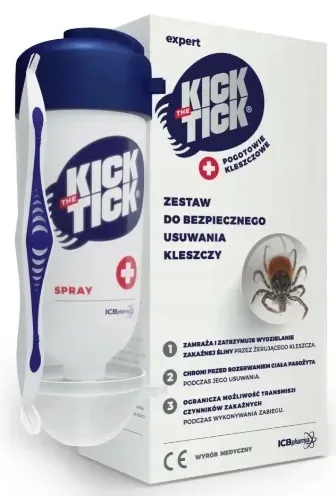 KICK THE TICK EXPERT zestaw do usuwania kleszczy
