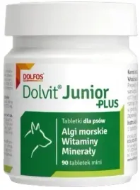 dolvit-junior-plus-mini-witaminy-i-mineraly-dla-szczeniat-dla-psa-90-tab