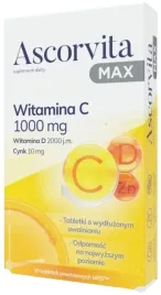 ascorvita-max-witamina-c-1000-mg-witamina-d-cynk-odpornosc-30-tab
