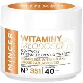 mincer-pharma-witamina-mlodosci-krem-do-twarzy-40-odzywczy-50-ml