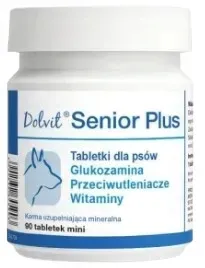 dolvit-senior-plus-mini-witaminy-i-mineraly-dla-dojrzalych-psow-psa-90-tab