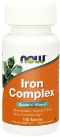 now-foods-iron-complex-zelazo-witamina-c-b-anemia-100-tabletek