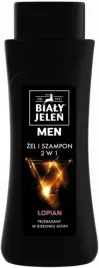 bialy-jelen-men-zel-i-szampon-2w1-z-lopianem-dla-mezczyzn-300-ml