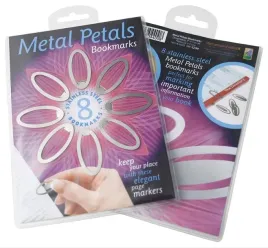 metal-petals-bookmarks-zestaw-8-zakladek