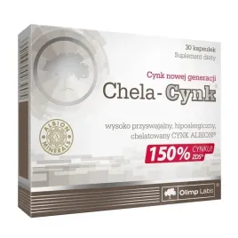 olimp-chela-cynk-30-kapsulek-wysokoprzyswajalny