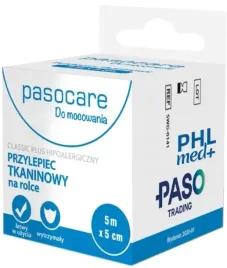 pasocare-classic-roll-przylepiec-tkaninowy-na-rolce-5-m-x-5-cm-1-sztuka